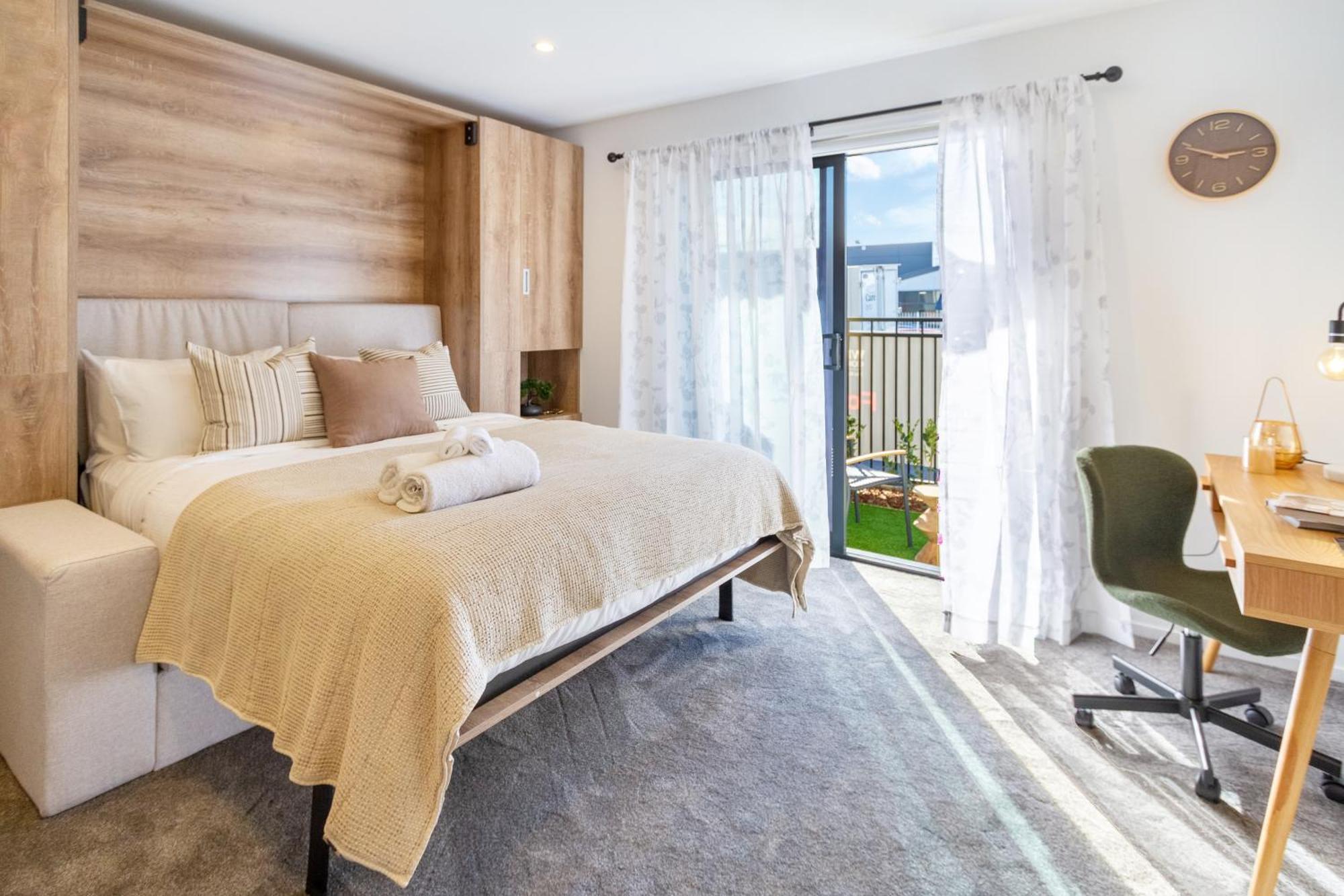 Charming Studio For 2 In The Central City Christchurch Buitenkant foto