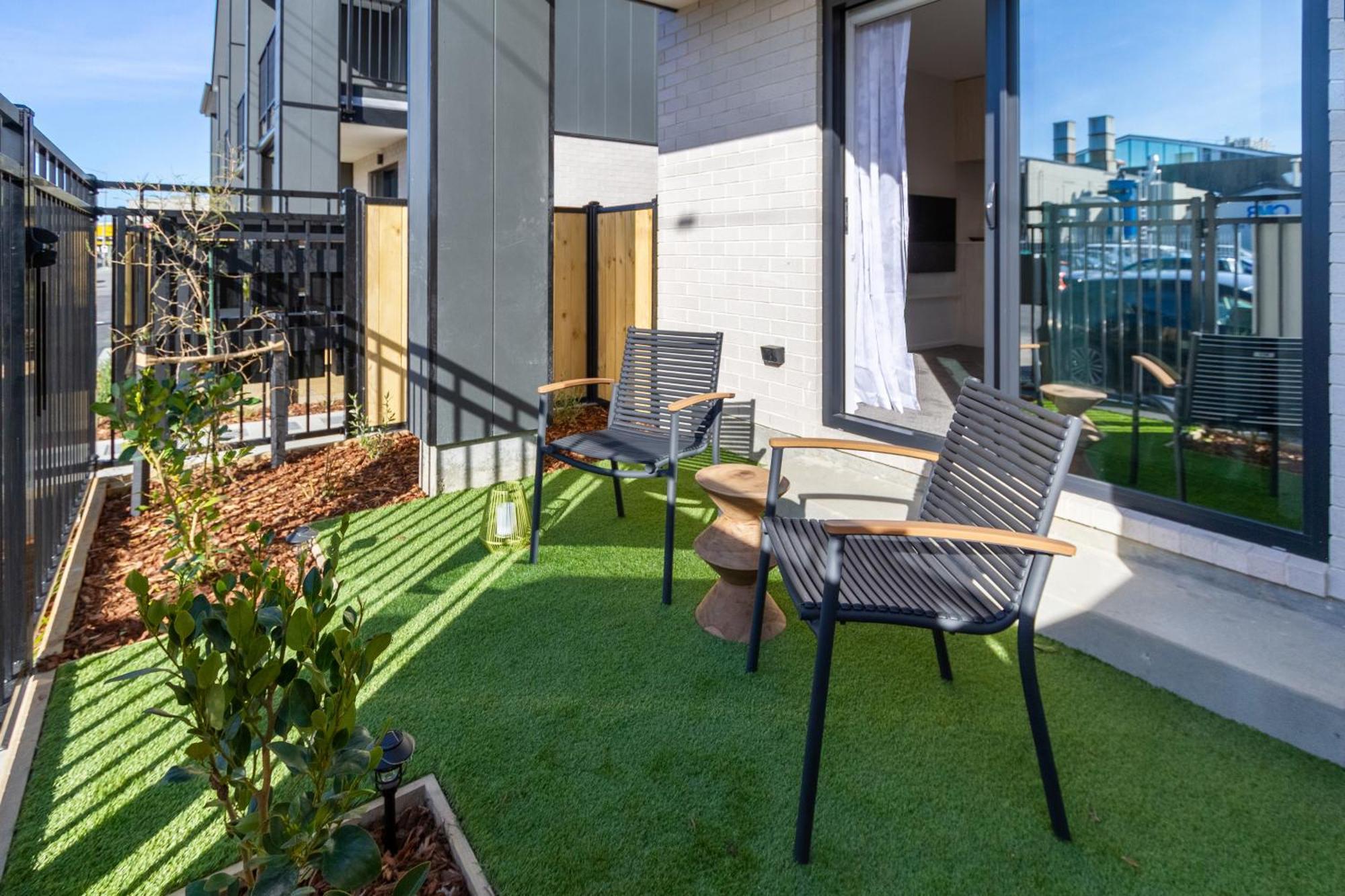 Charming Studio For 2 In The Central City Christchurch Buitenkant foto