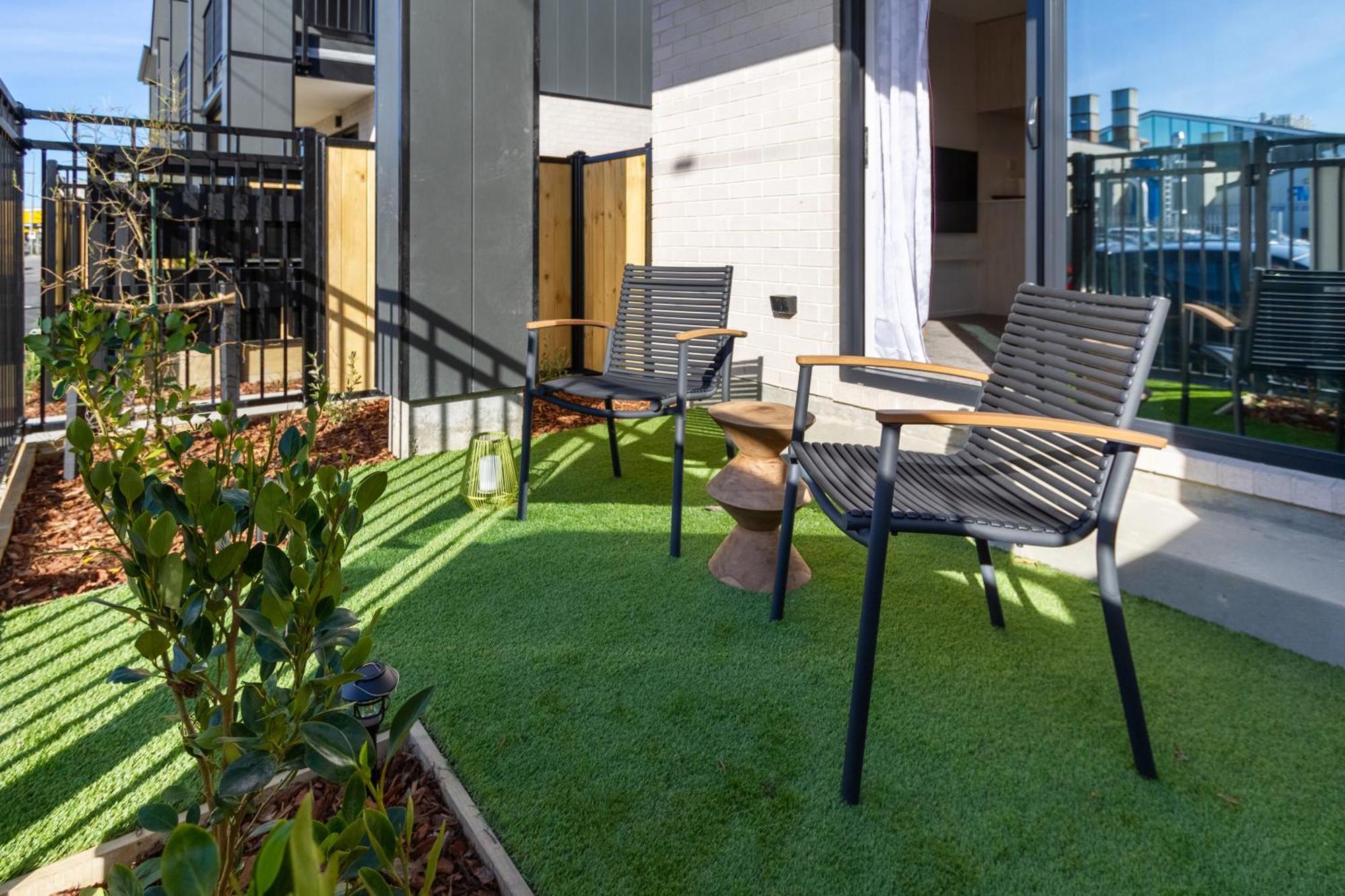 Charming Studio For 2 In The Central City Christchurch Buitenkant foto